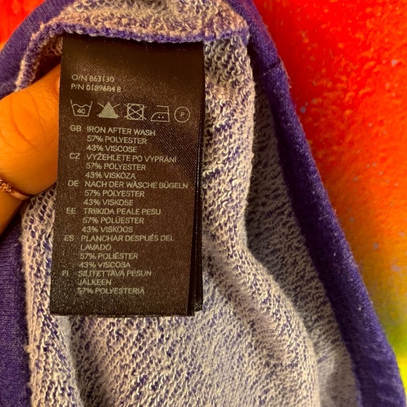 H&M Divided Grape Purple Core Lounge Top - Picture 10 of 10